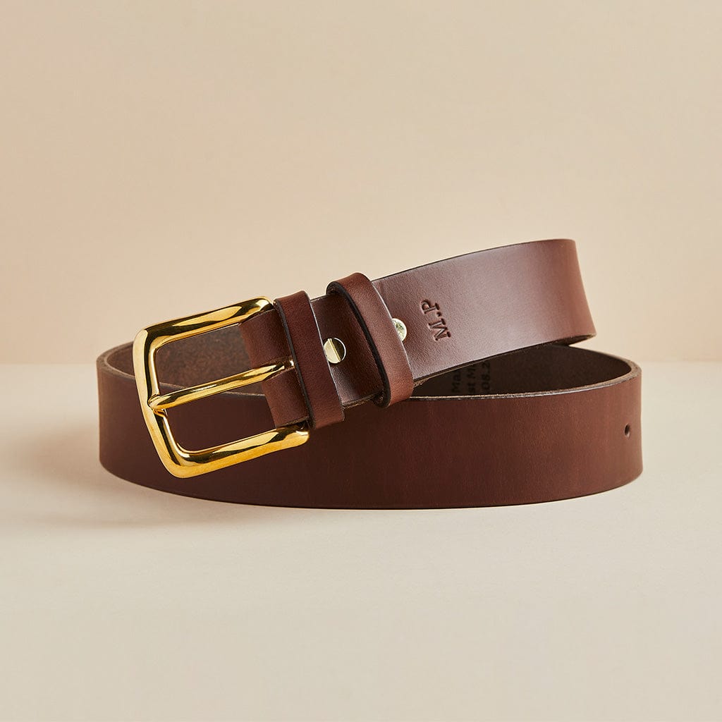 Personalised Men's Leather Belt